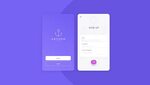 DailyUI# 001 - Signup screen Behance